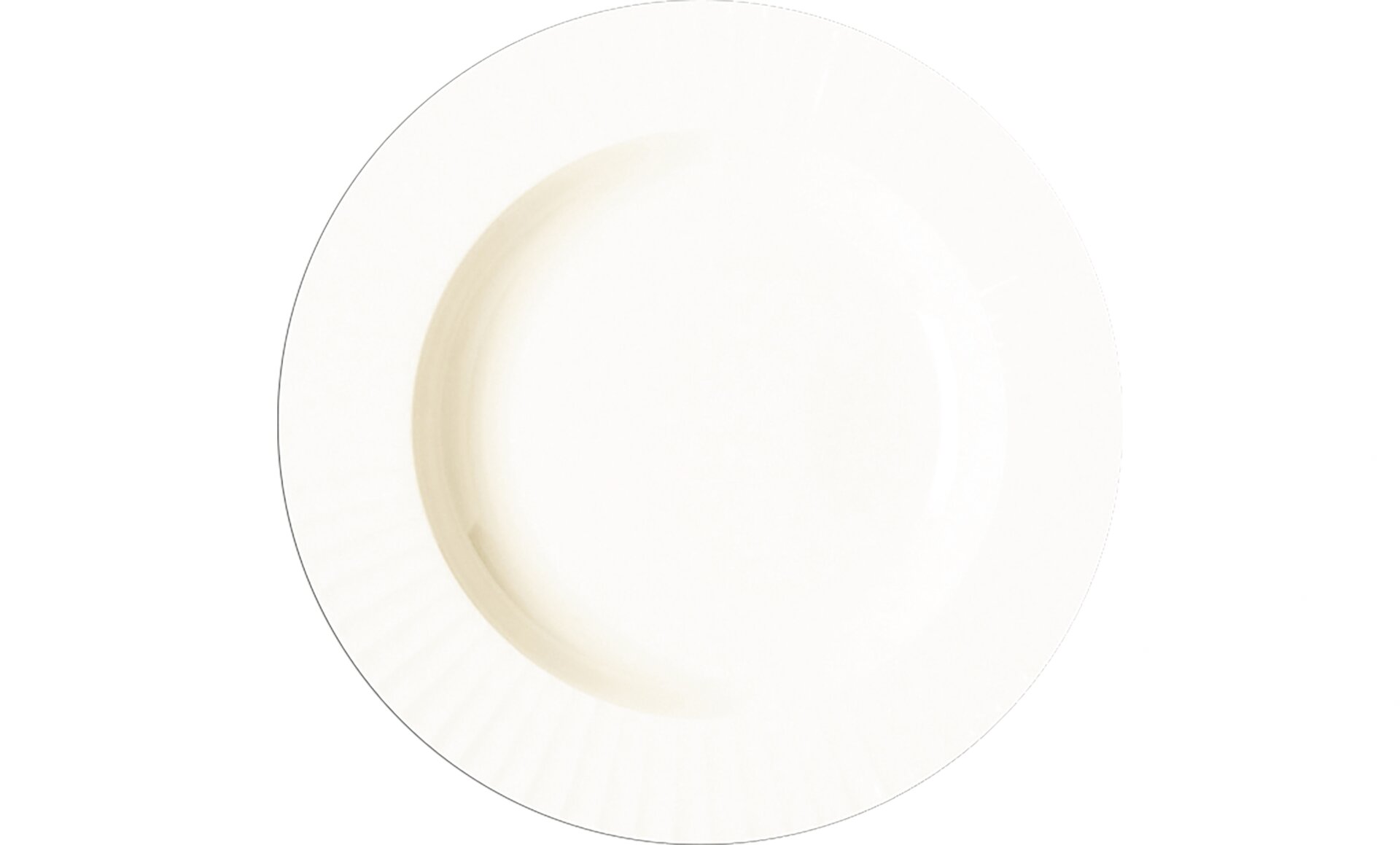 Teller tief 260 mm crème