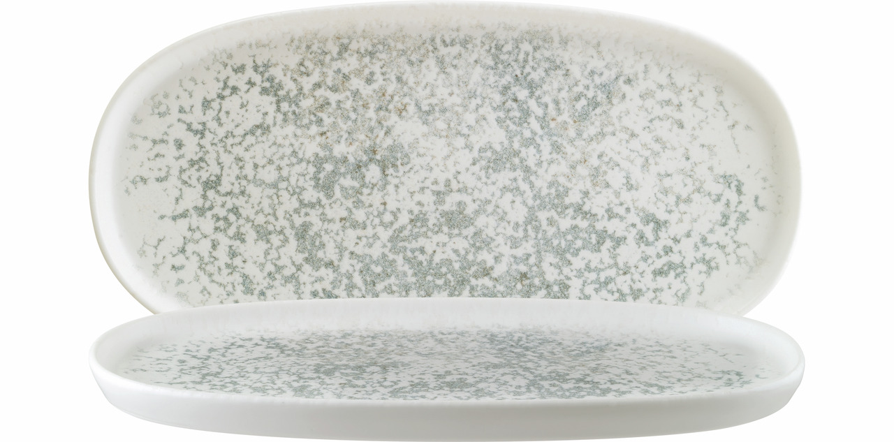 Platte oval 300 x 160 mm Hygge Lunar Ocean Blue