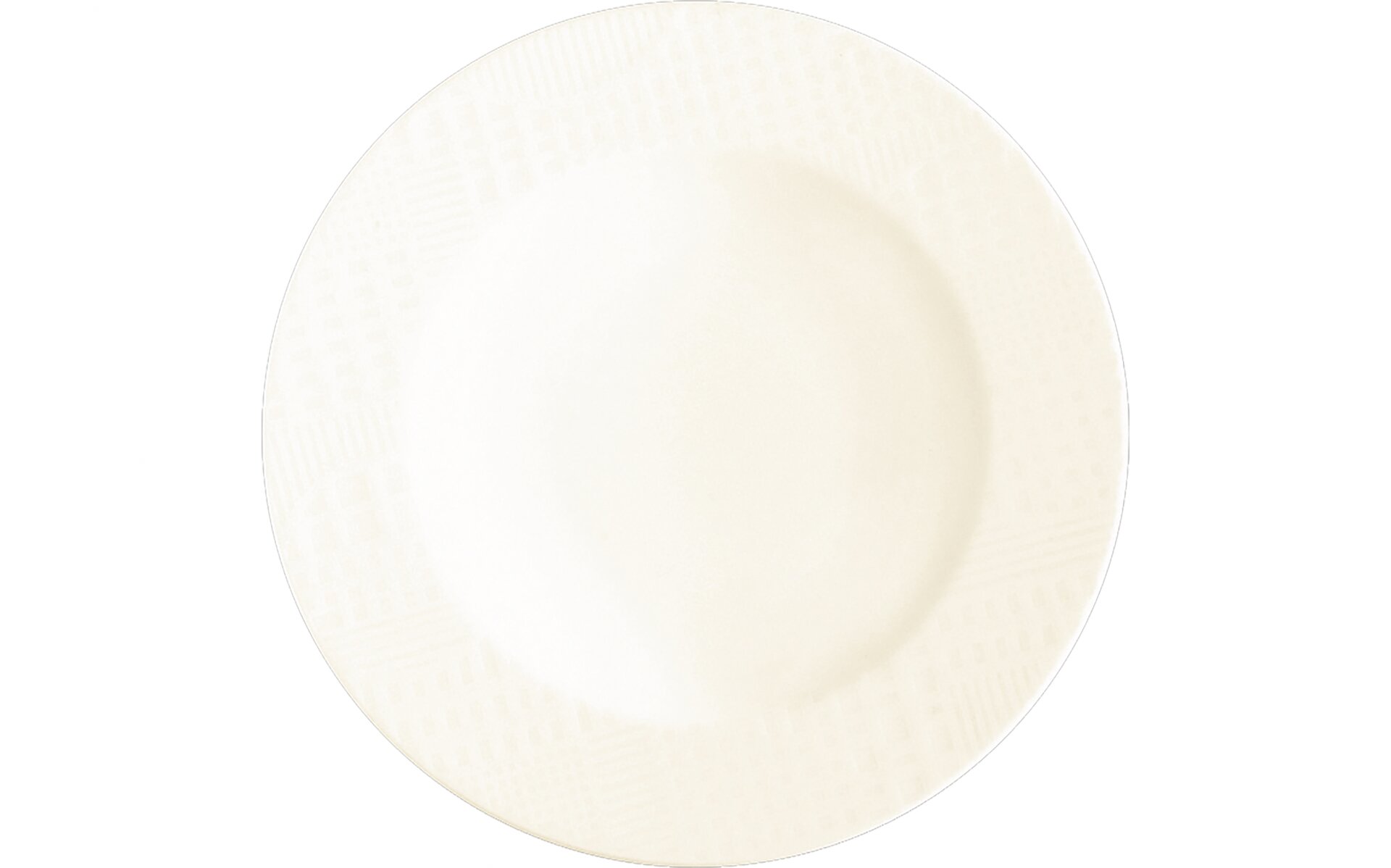 Teller flach 270 mm crème