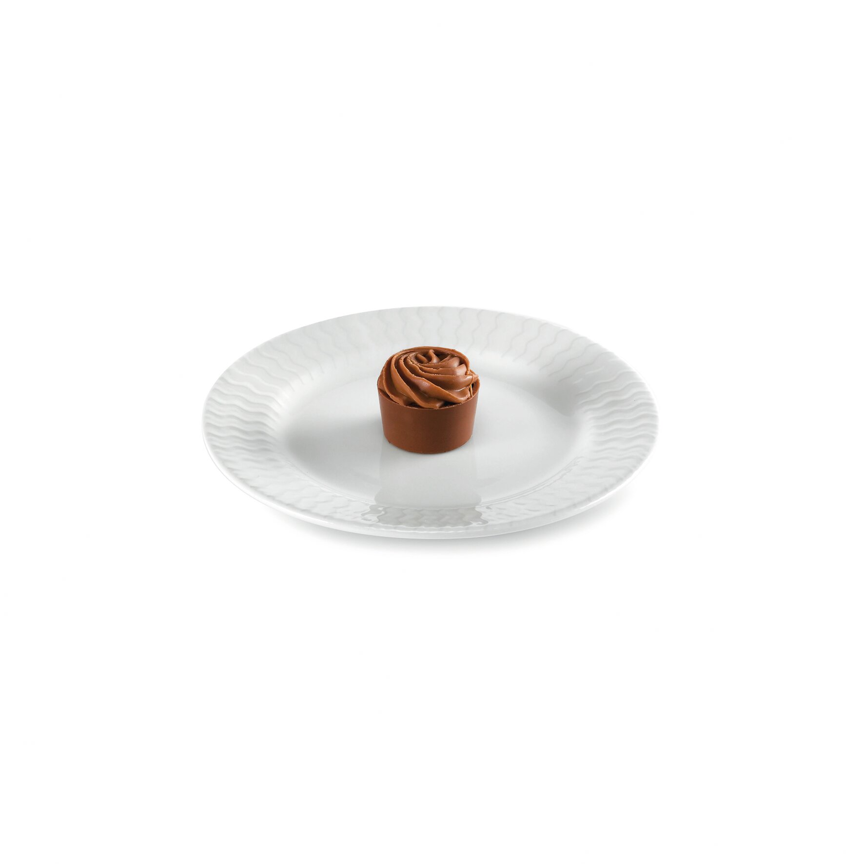 Teller flach 230 mm crème