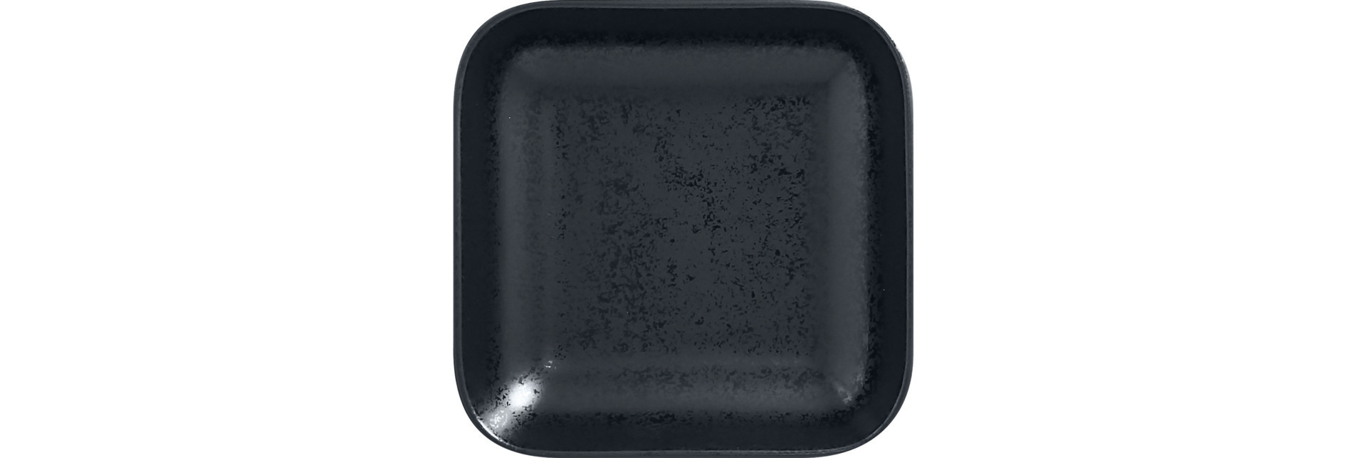 Schale quadratisch 150 x 150 x 35 mm / 0,33 l schwarz