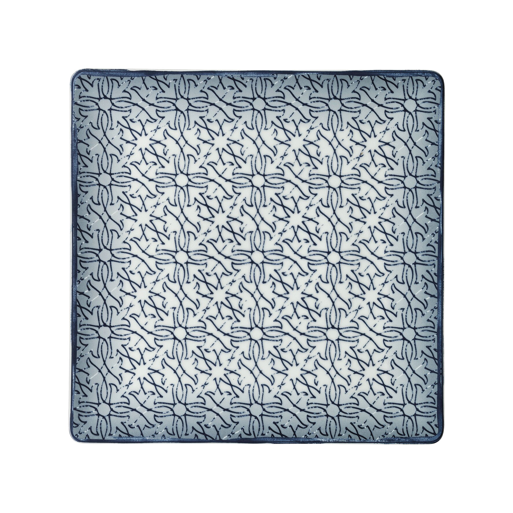 Coupteller flach eckig 273 x 273 mm Shabby Chic 6