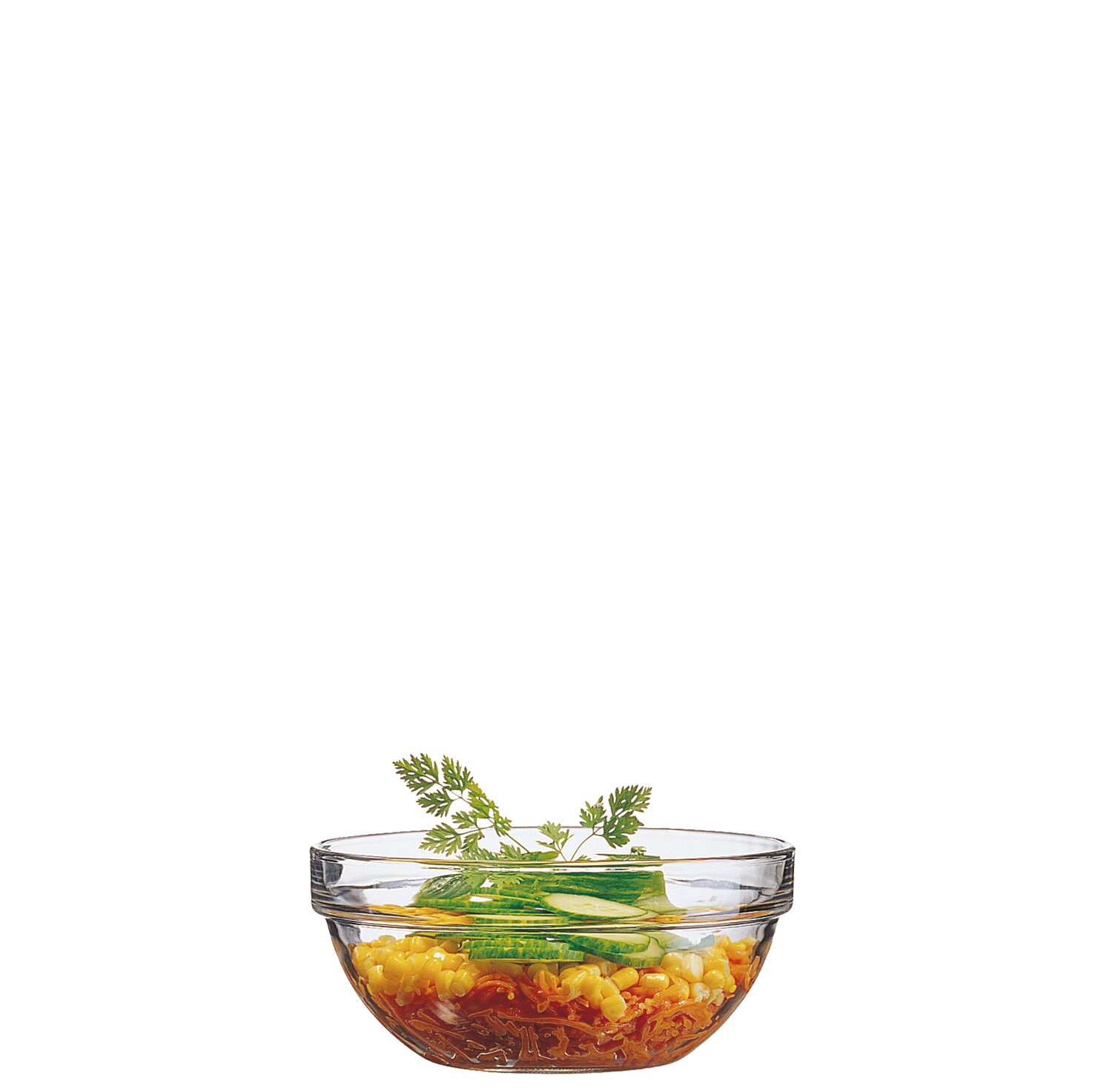 Stapelschale 170 mm / 1,00 l transparent