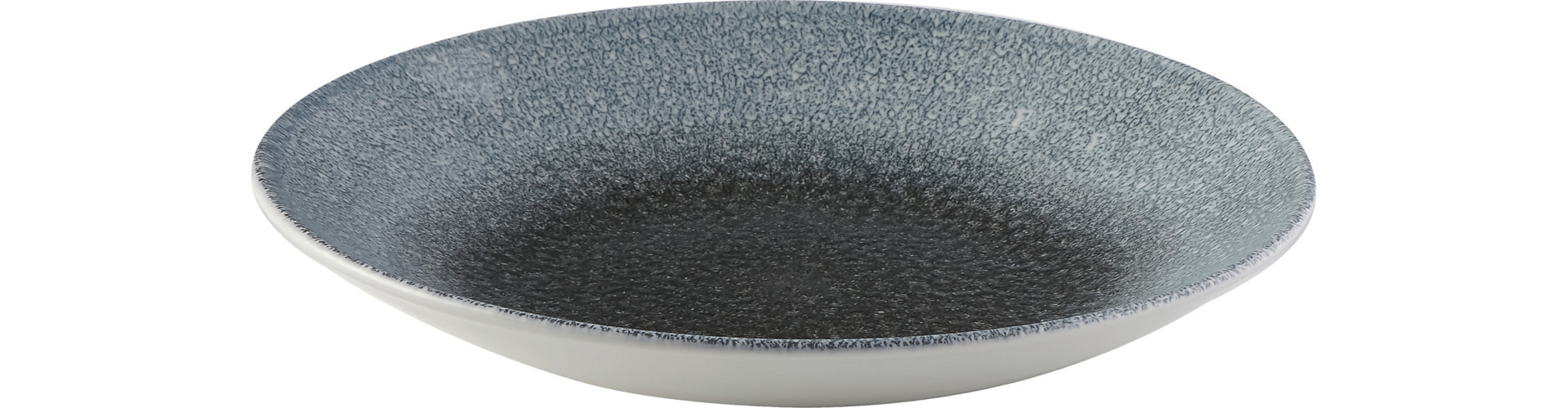 Coupeteller tief 255 mm Topaz Quartz