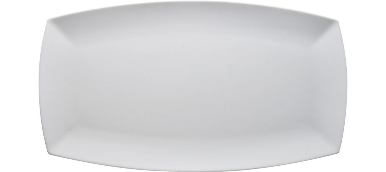 Coupeplatte rechteckig planer Boden 320 x 170 mm weiß Specials