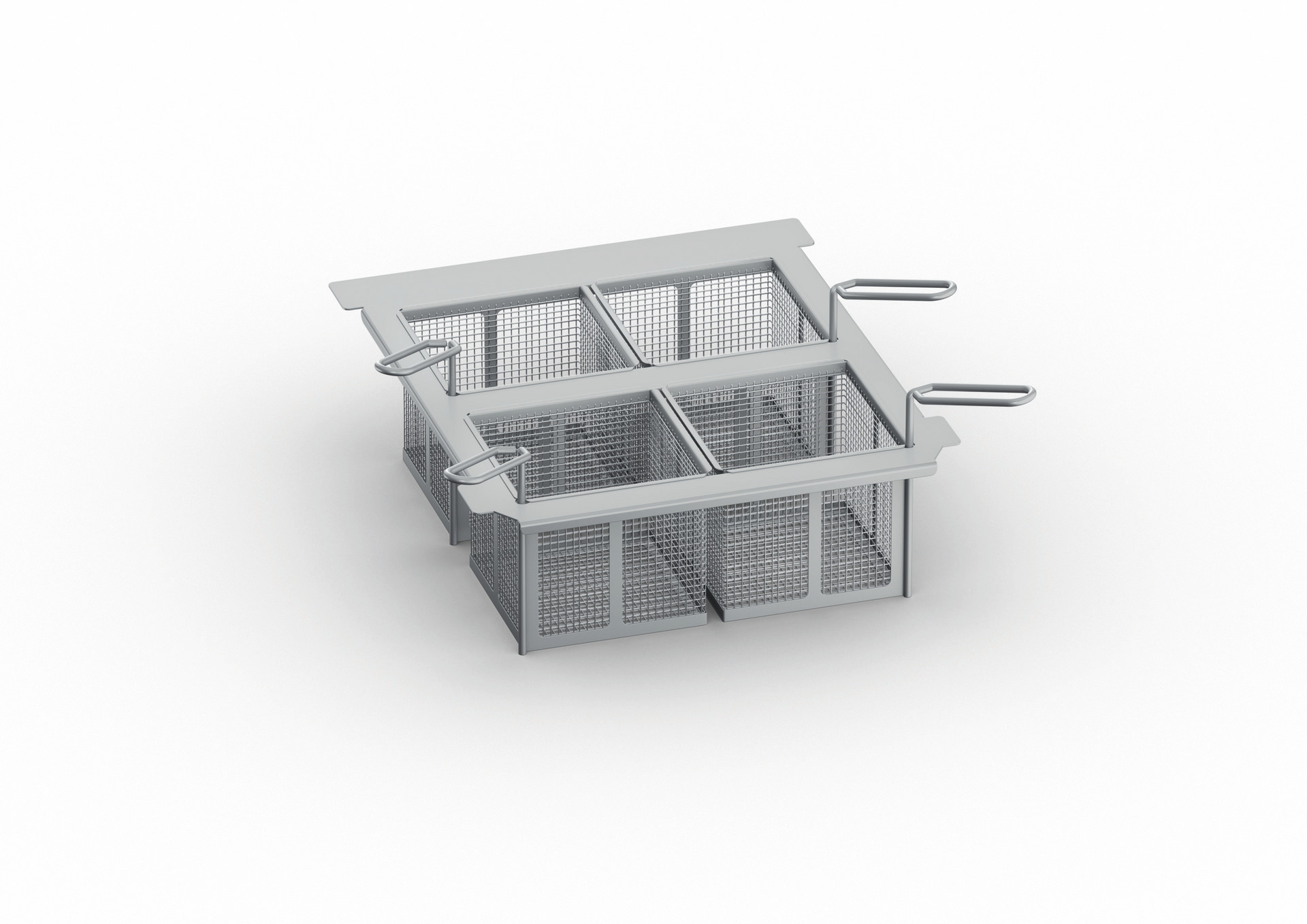 Kit 4 Portionskörbe GN 1/6 Frittieren  passend für Typ 2-XS