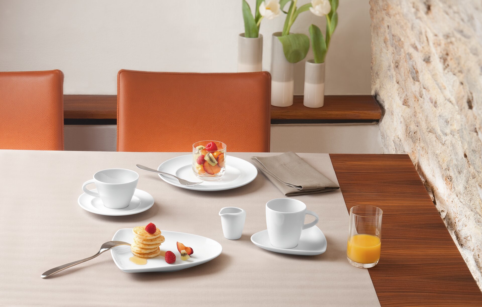 Kombi-Untertasse asymmetrisch 150 x 141 mm