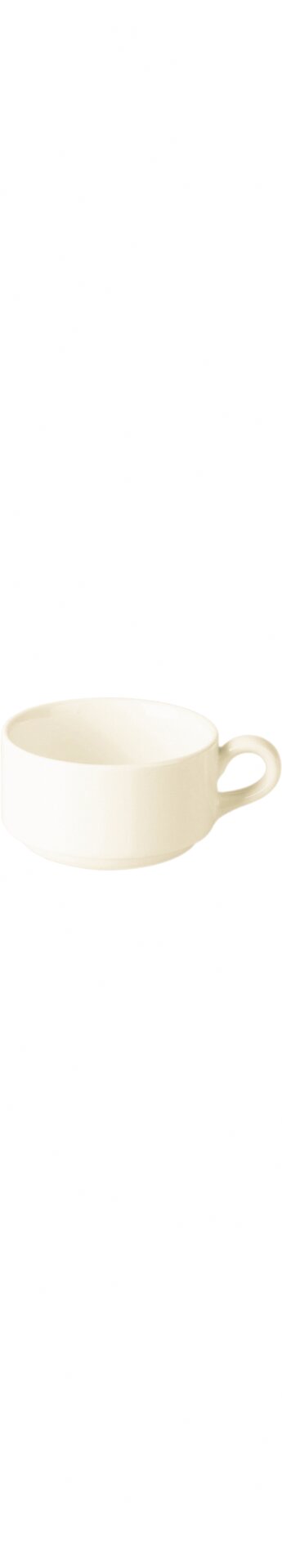 Tasse stapelbar 85 mm / 0,18 l creme Banquet