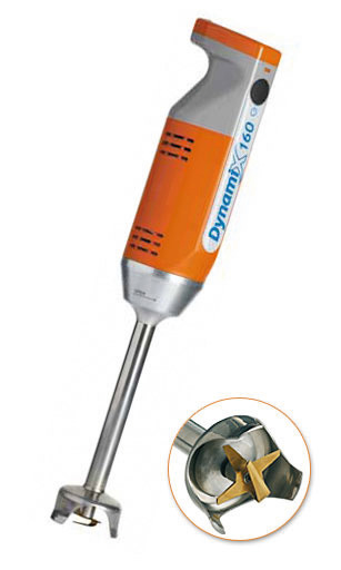 Stabmixer Dynamix 160 mm /  Drehzahl U/min. 3000 - 13000 / 0,22 kW Stabmixer Dynamix 160 mm /  Drehzahl U/min. 3000 - 13000 / 0,22 kW