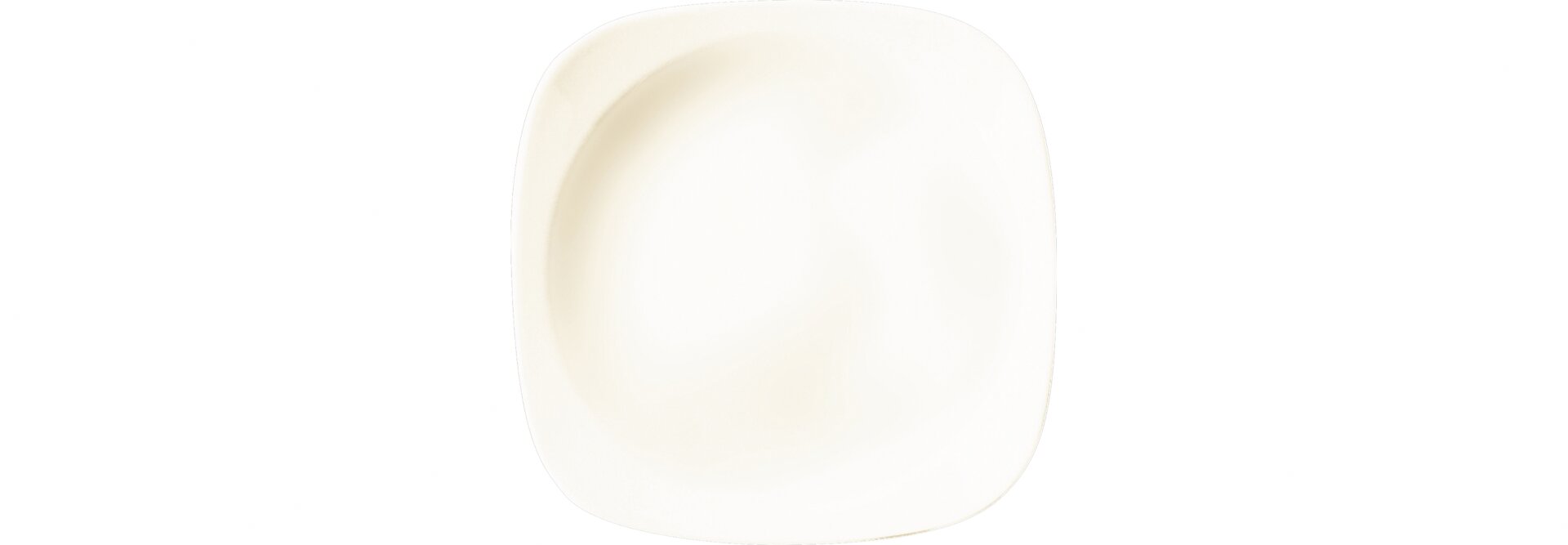 Teller tief quadratisch 150 x 150 mm / 0,15 l crème
