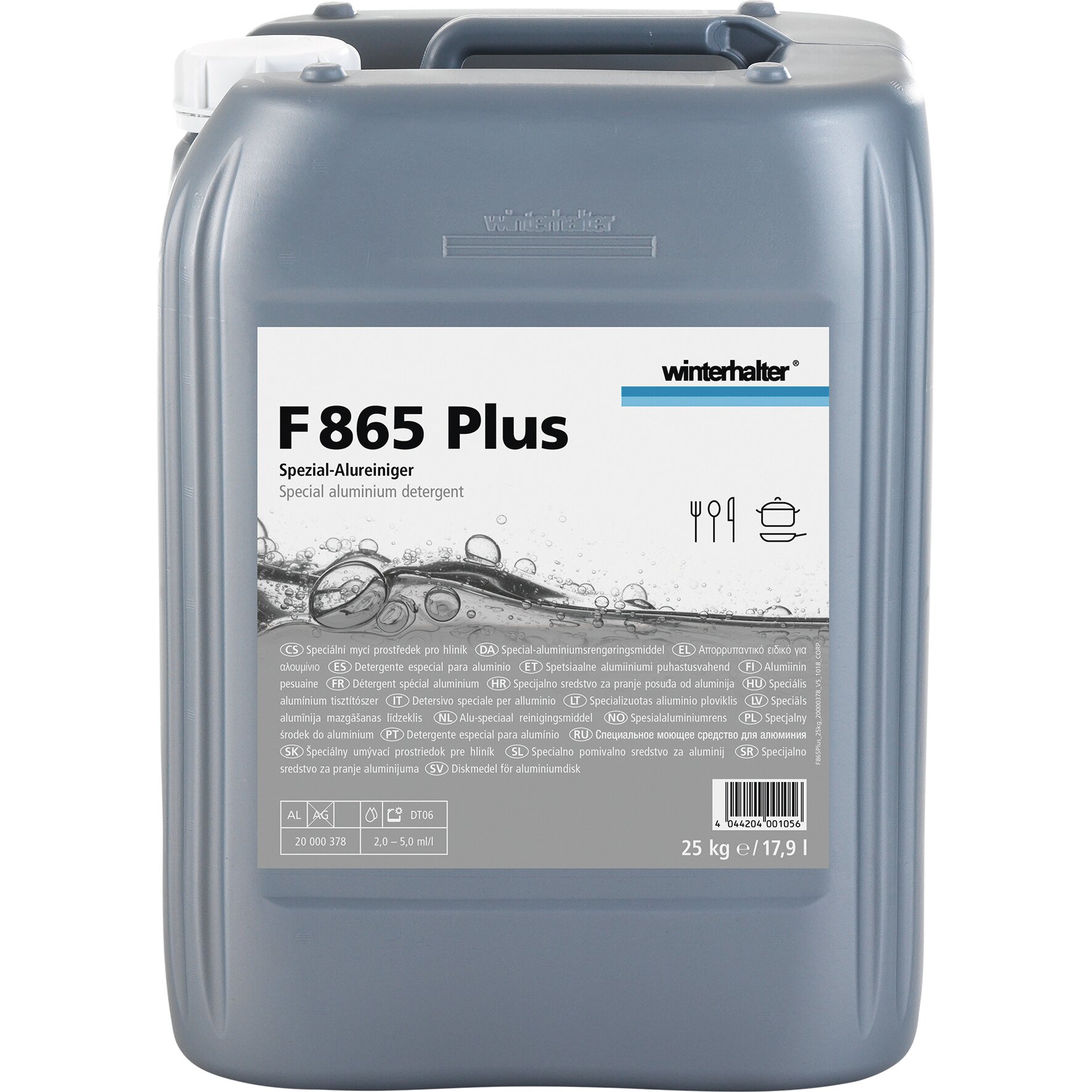 Alu-Gerätereiniger F 865 Plus / 25,00 kg Kanister