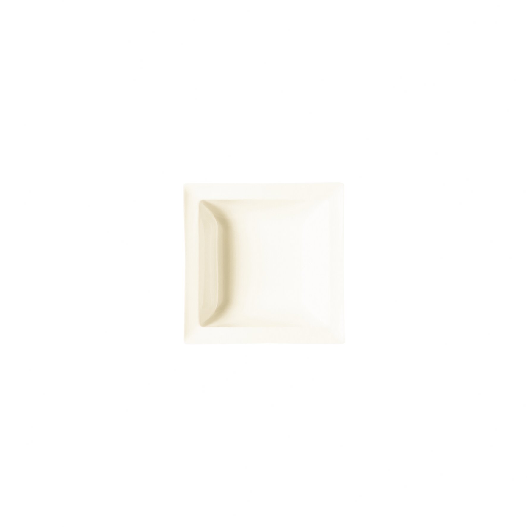 Salatschale quadratisch 120 x 120 mm / 0,20 l creme Classic Gourmet