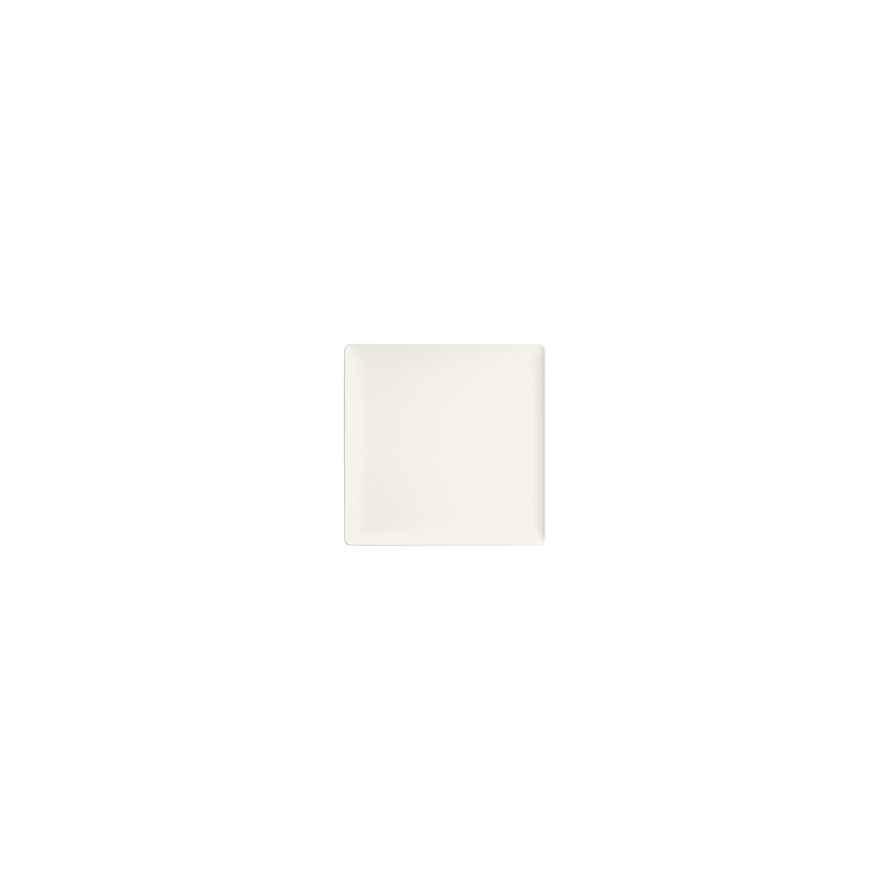 Coupteller flach quadratisch 88 x 88 mm