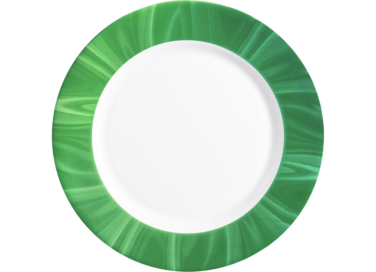Teller flach 252 mm grün Natura Green