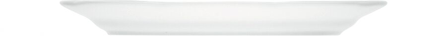 Platte oval mit Fahne 280 x 185 mm