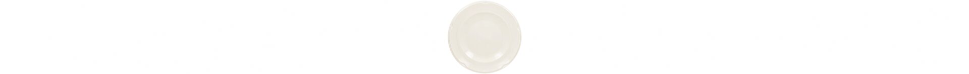 Teller flach 288 mm creme Anna