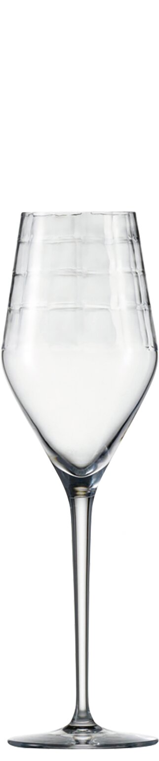 Champagnerglas 2er Set 71 mm / 0,25 l mit Moussierpunkt im Geschenkkarton Hommage Carat