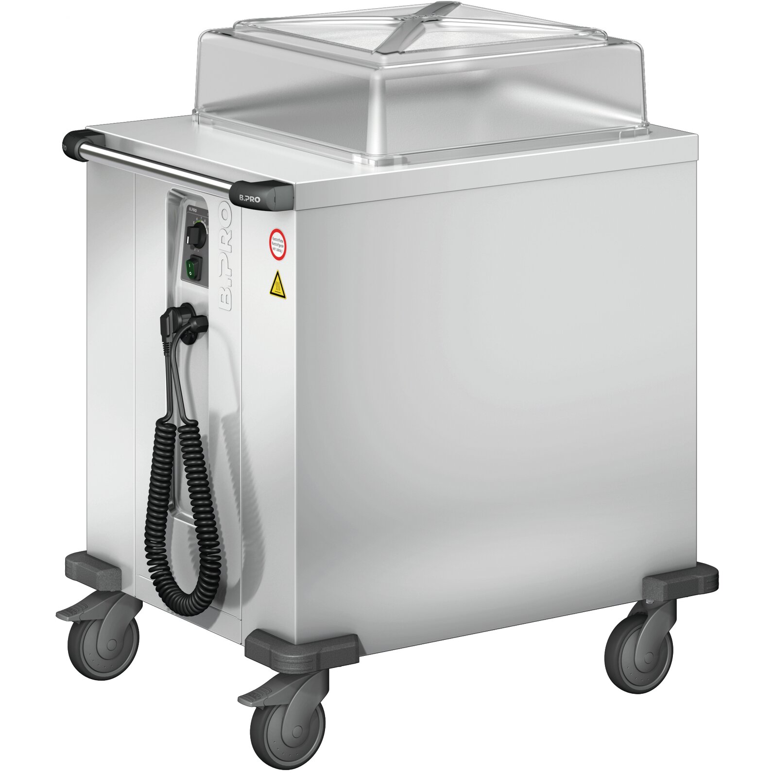 Korbspender für 6 oder 9 Körbe / 500 x 500 mm oder 525 x 525 mm / beheizt