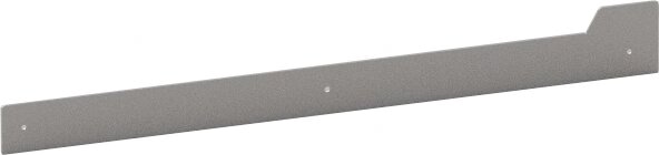 Seitenabdeckung links für Arbeitsplatte am Gerät 735 x 3 x 75 mm