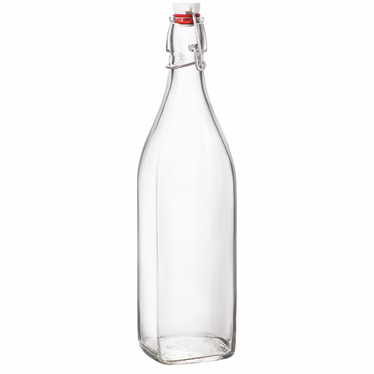 Flasche 82 x 82 x 315 mm / 1,00 l mit Bügelverschluss Swing