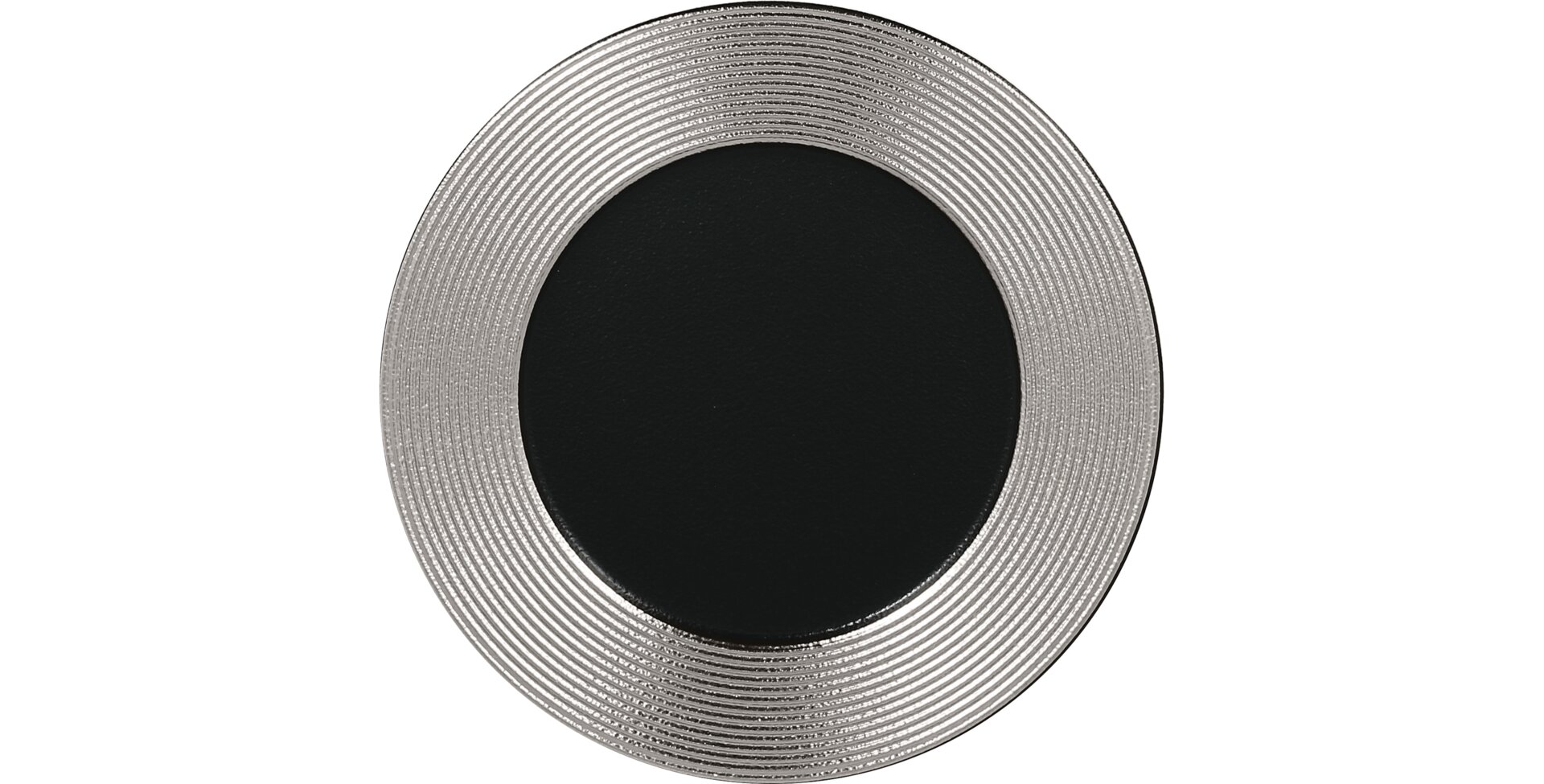 Teller flach 220 mm silber