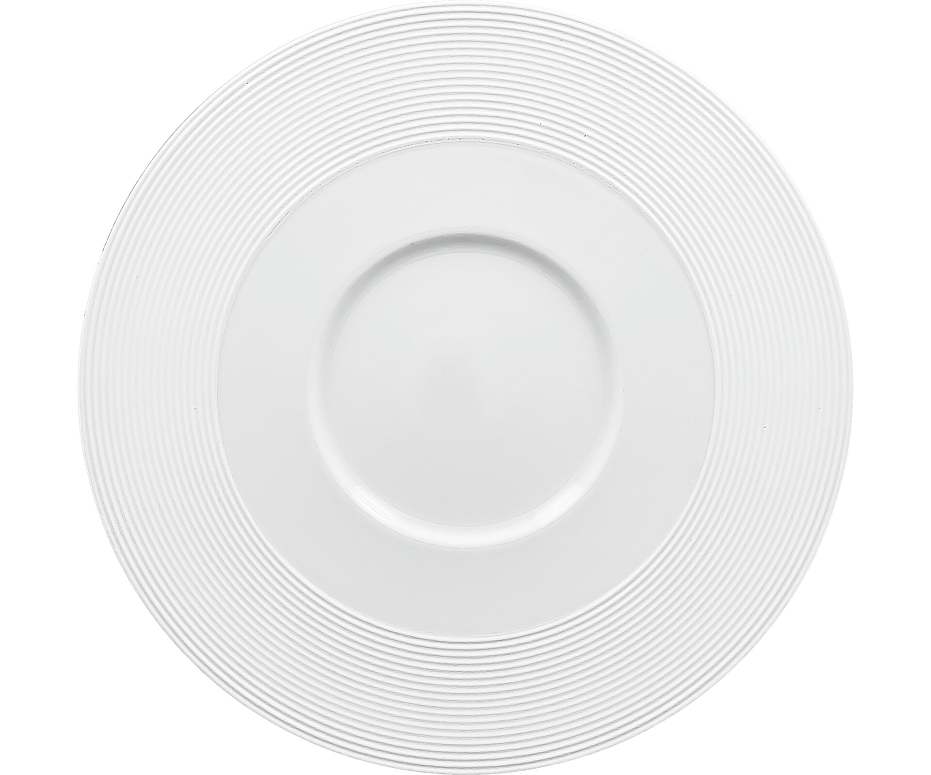 Gourmetteller flach 290 mm plain-white