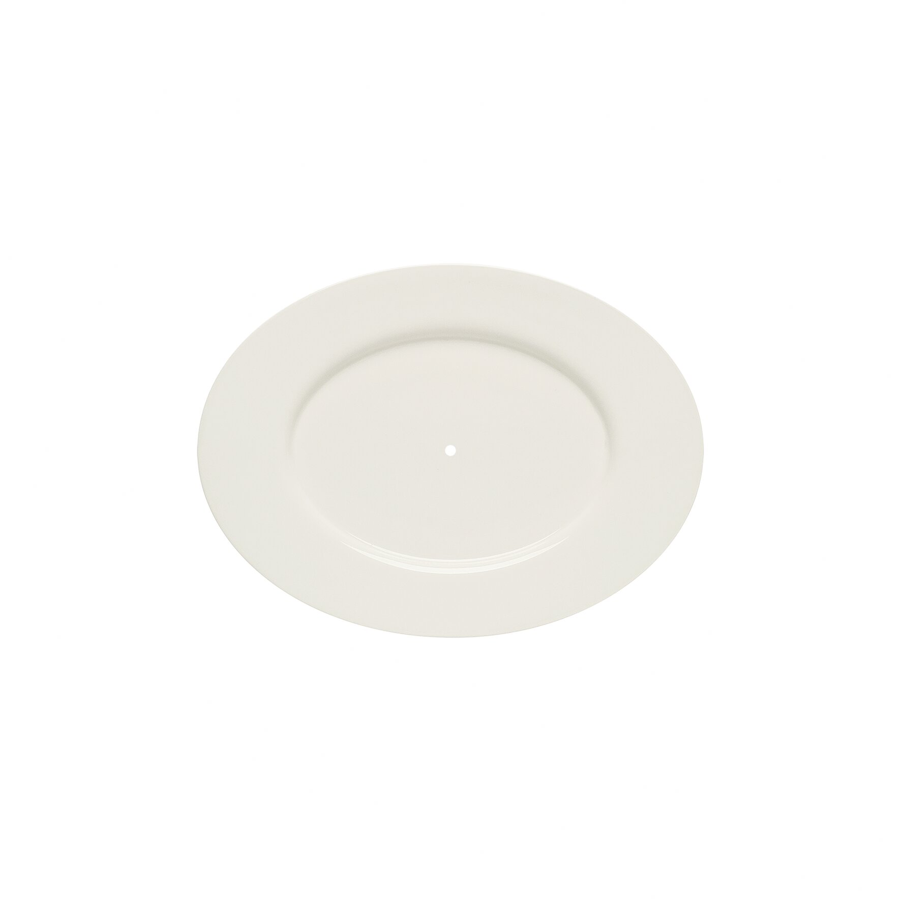 Etageren-Platte oval mit Fahne 237 x 175 mm