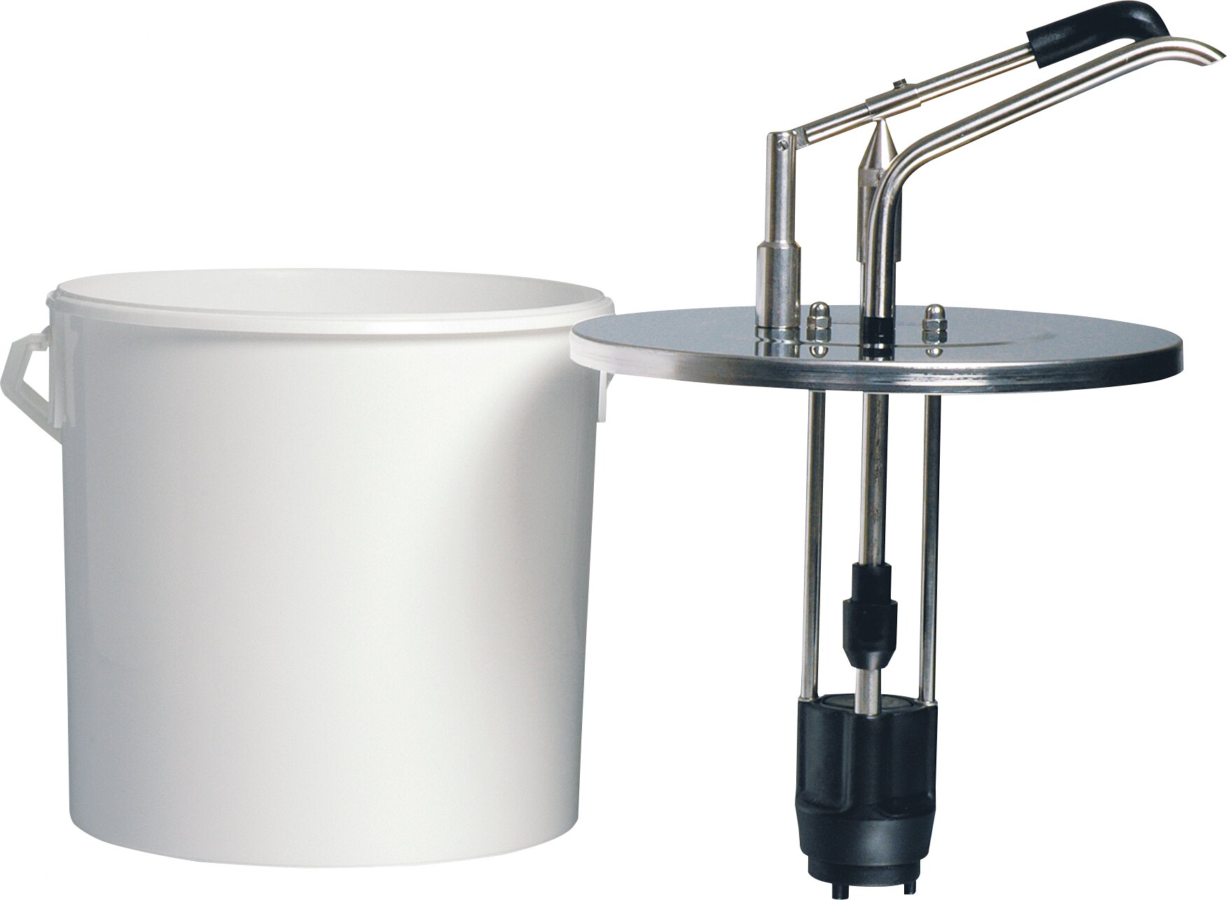 Dosierspender inkl. Kunststoff-Eimer 10 l 265 x 265 x 250 mm