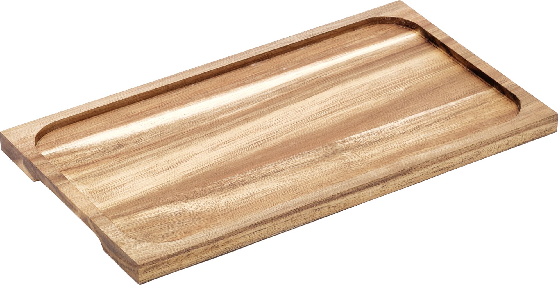Holztablett "Acacia" 34,5x19,5x1,5 Acacia