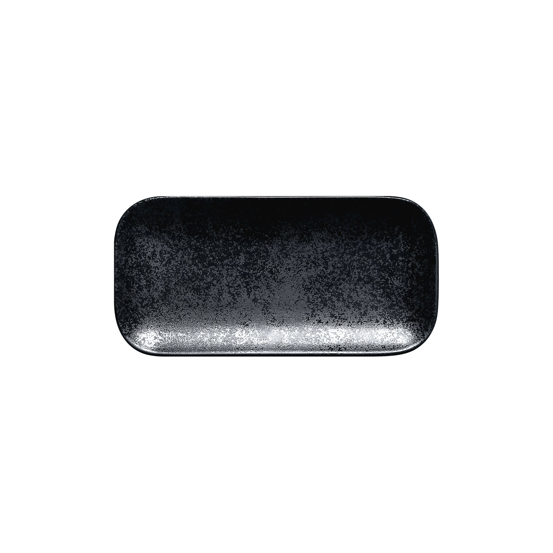 Platte rechteckig 220 x 110 mm Karbon