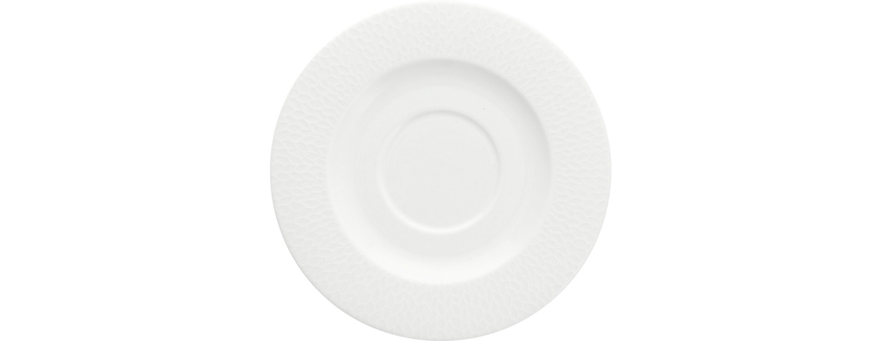 Kombi-Untertasse weiß Amanda