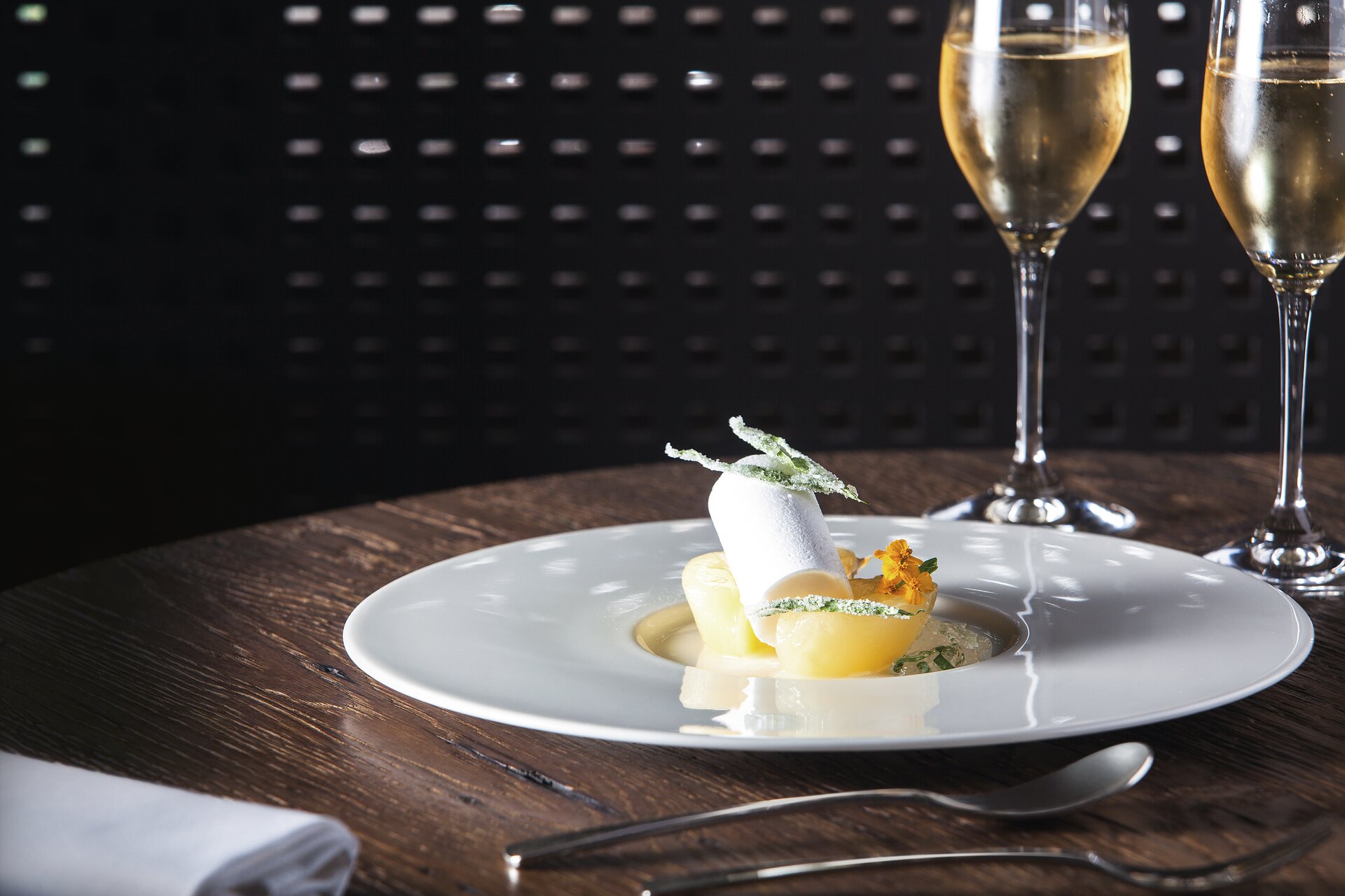 Gourmetteller flach 290 mm creme