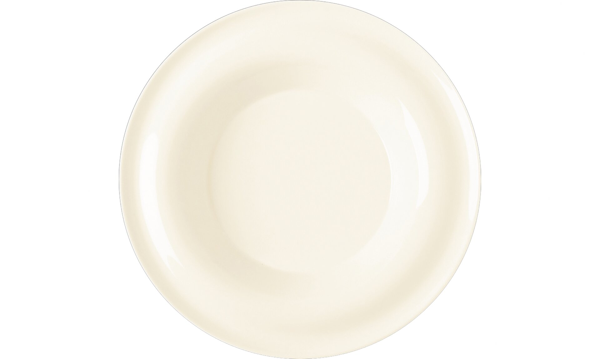 Teller tief 260 mm weiß crème