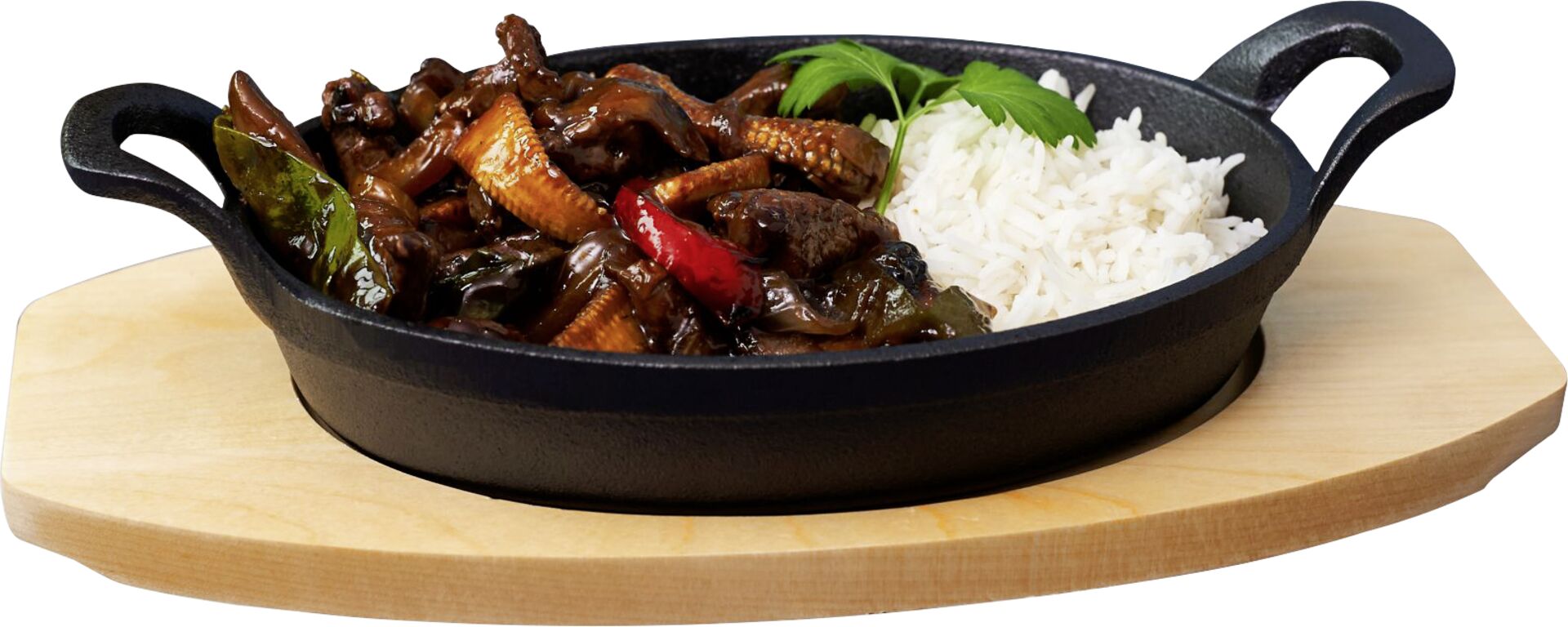 Gusseiserne Servierartikel oval 21 x 15 cm