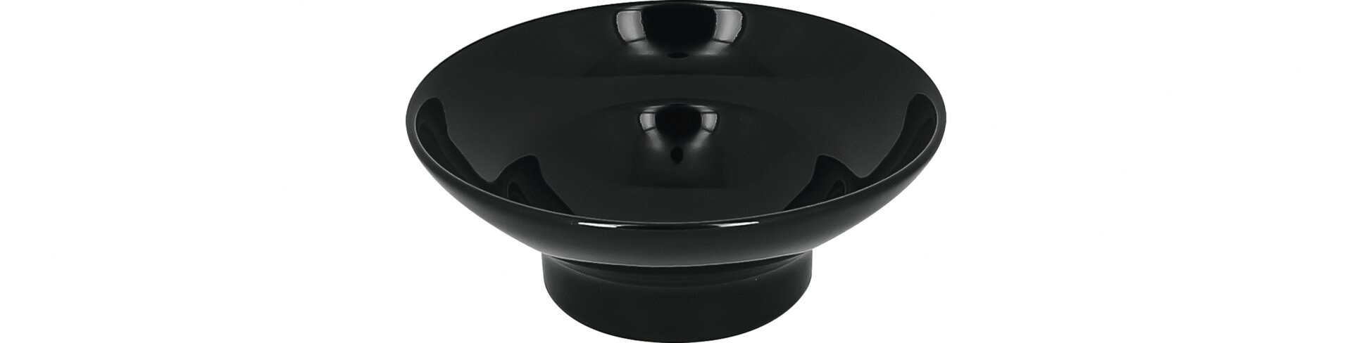 Schale rund 133 x 50 mm / 0,27 l schwarz Aurea
