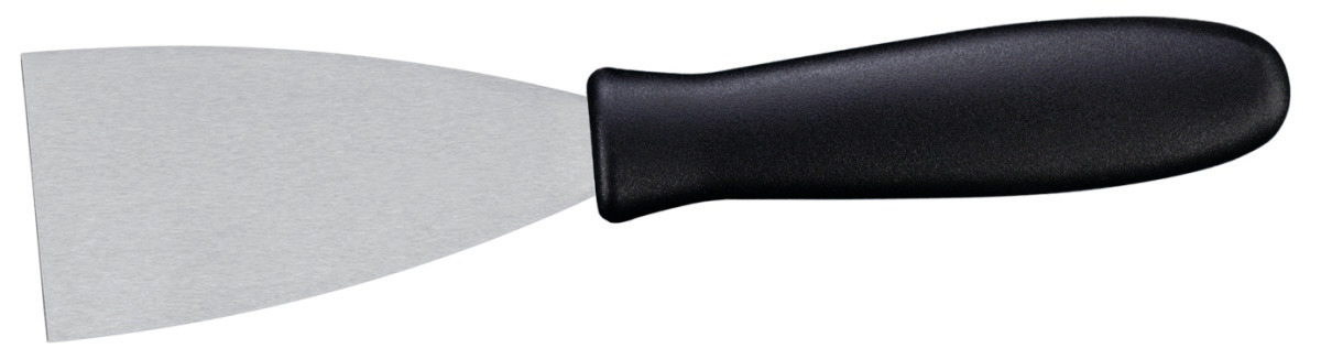 Spachtel 240 mm mit starrem Blatt aus gehärtetem Edelstahl Spachtel 240 mm mit starrem Blatt aus gehärtetem Edelstahl
