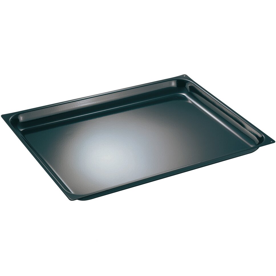 GN-Blech GN 2/1 11,00 l / 650x530x40 mm mit glattem Rand, granit-emailliert