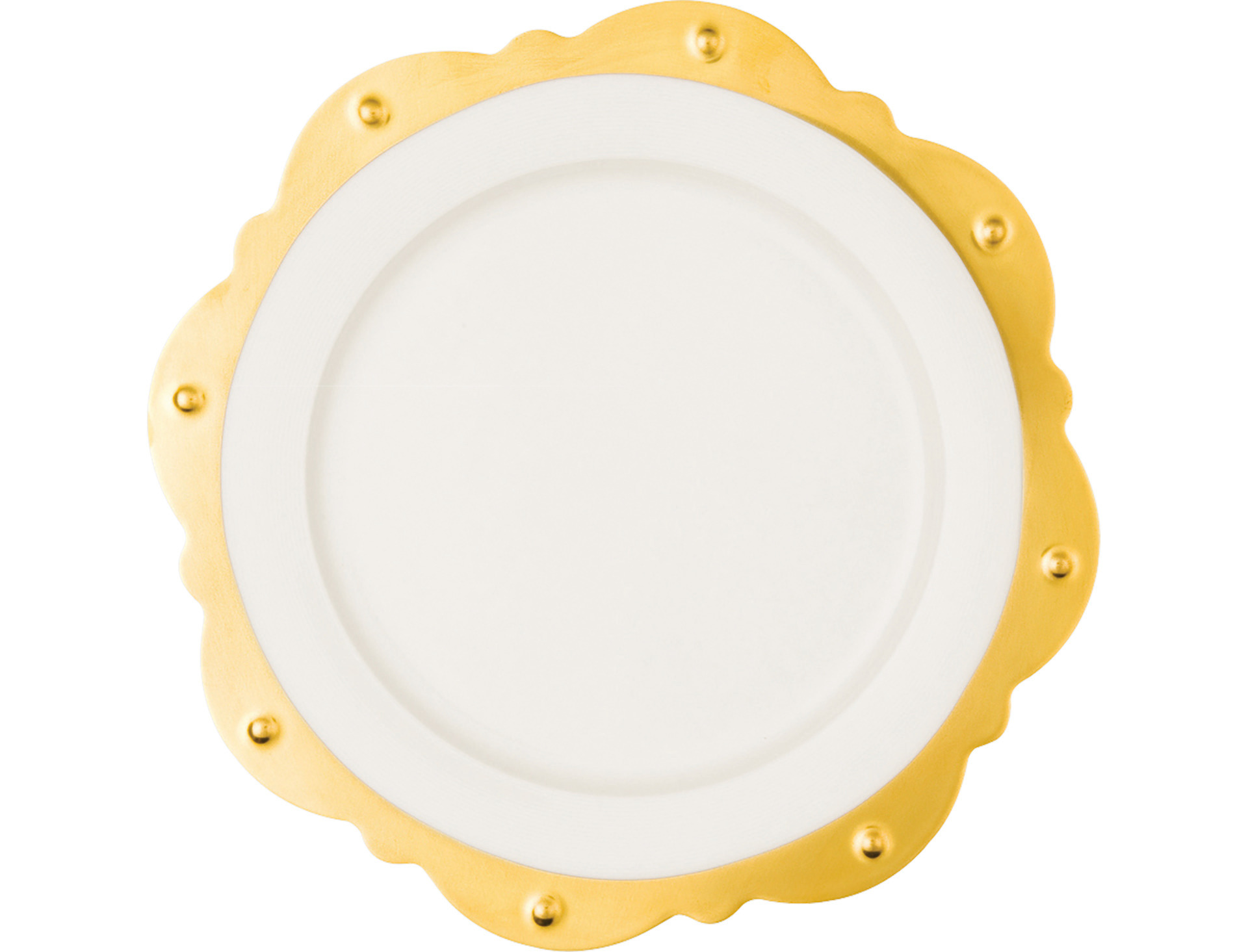 Teller festoniert Princess Golden 330 mm crème Golden Ultra