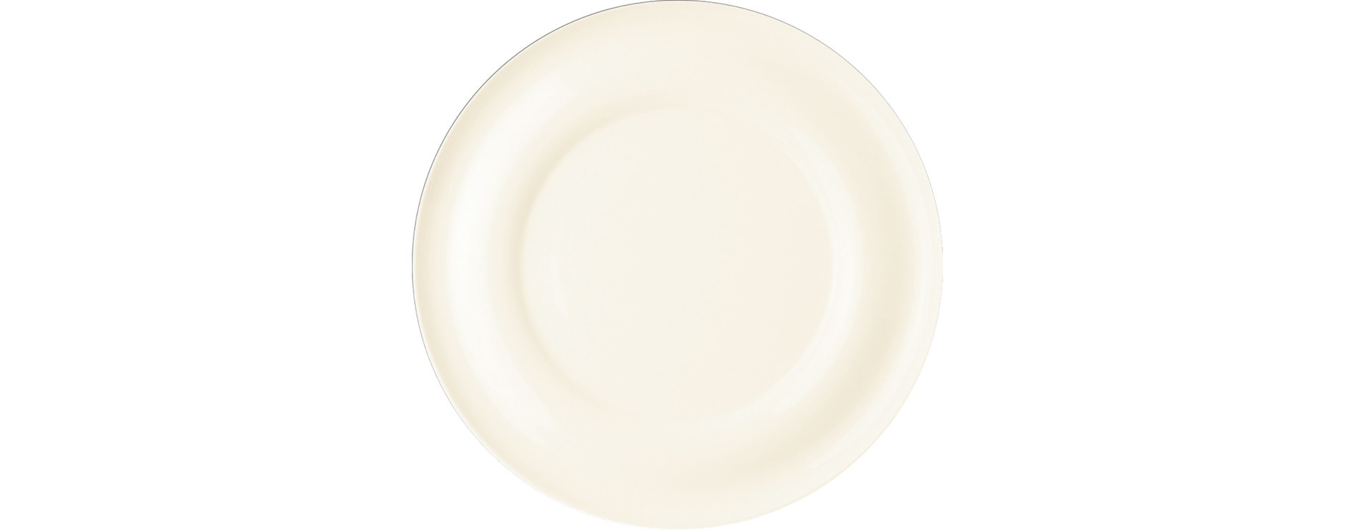 Teller flach 170 mm crème