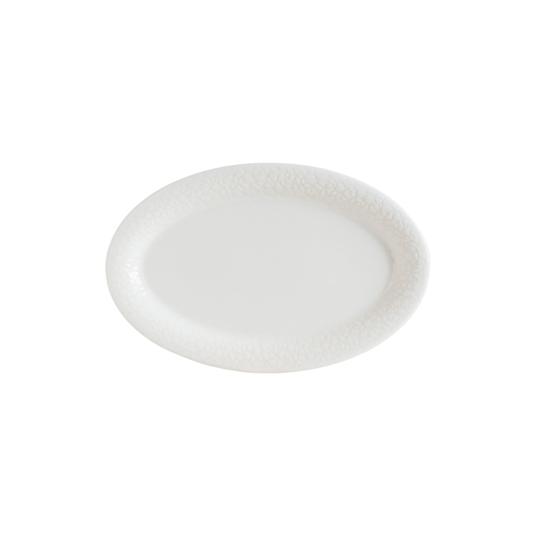 Albus Platte oval 218 x 141 mm creme Marlena