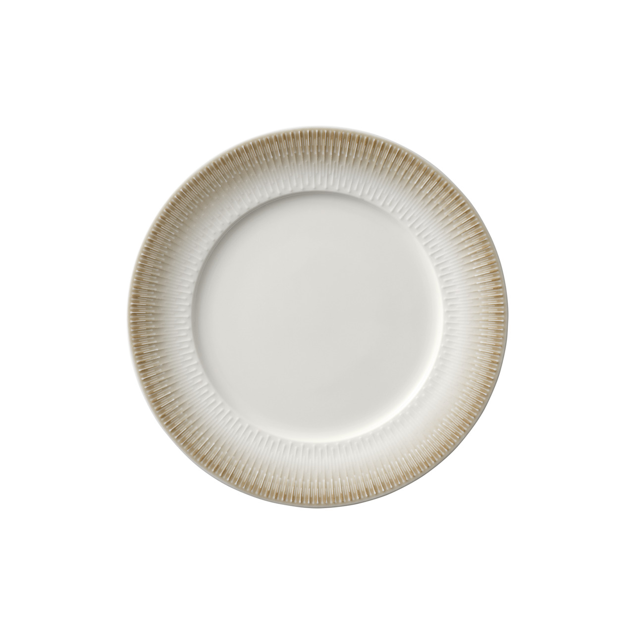 Teller flach mit Fahne 213 mm Relief Frame