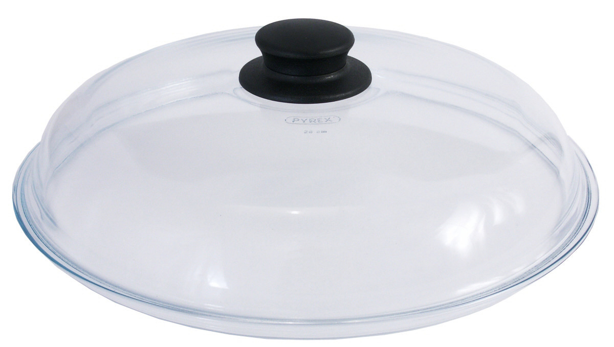 Glasdeckel 320 mm passend zu Aluguss Edelstahlpfannen