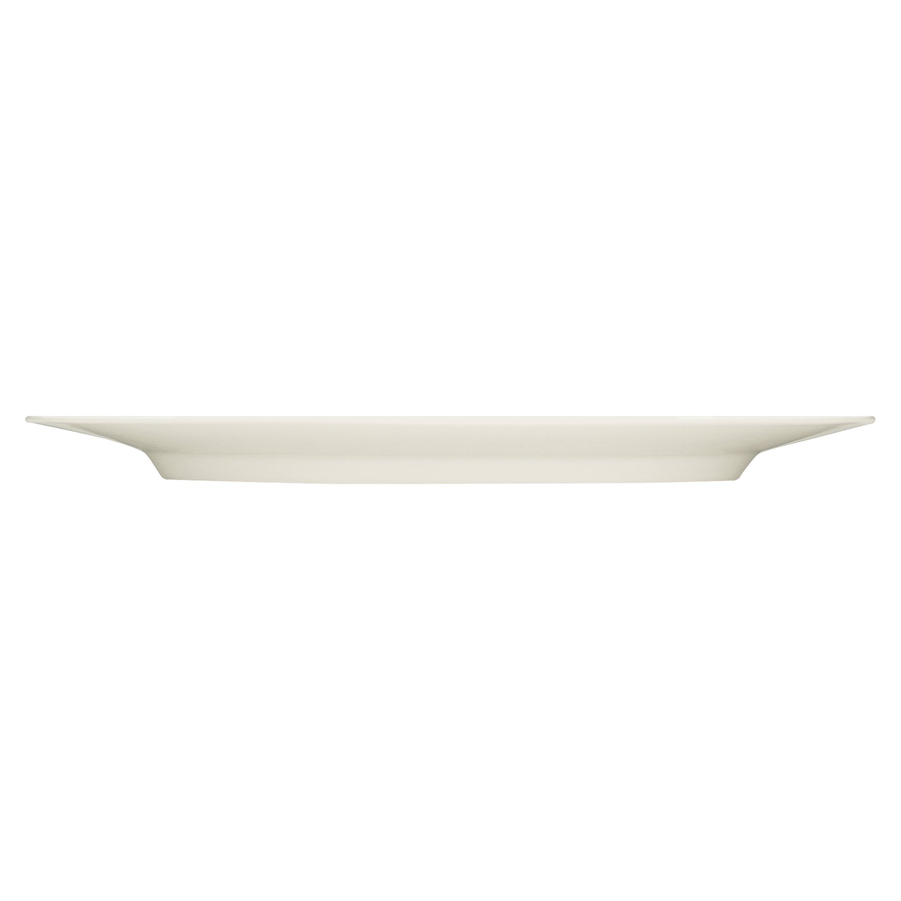 Platte oval mit Fahne 330 x 244 mm