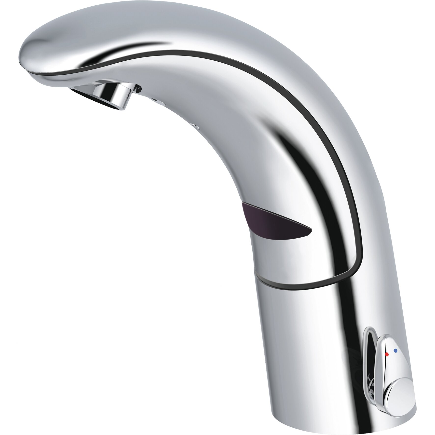 Sensor-Waschtischarmatur Netzbetrieb  230 V / H=186 mm