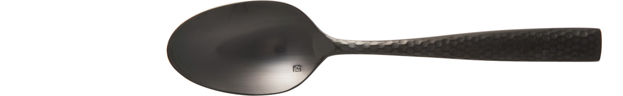 Menülöffel 210 mm schwarz matt Lucca Facet schwarz