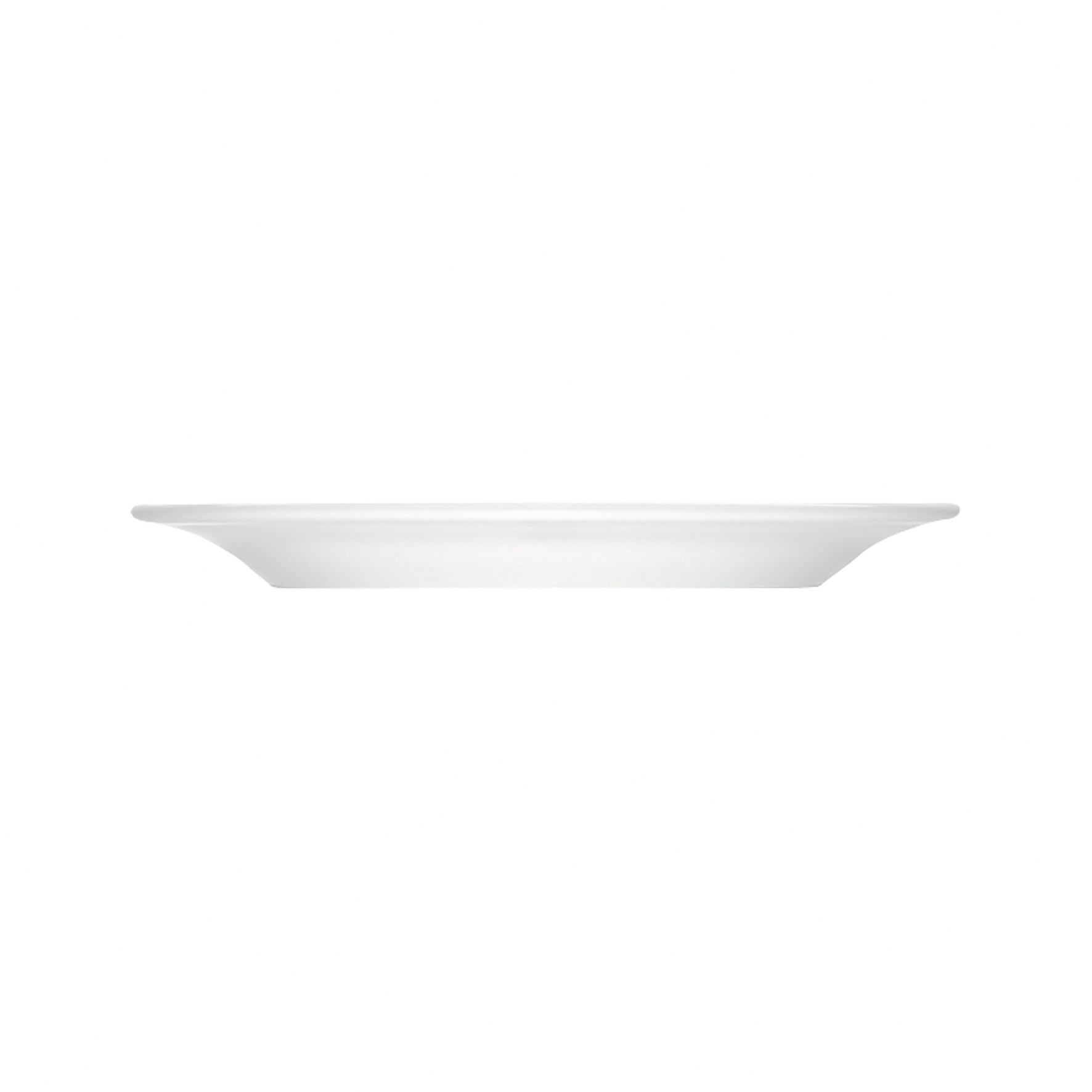 Teller flach mit Fahne 279 mm
