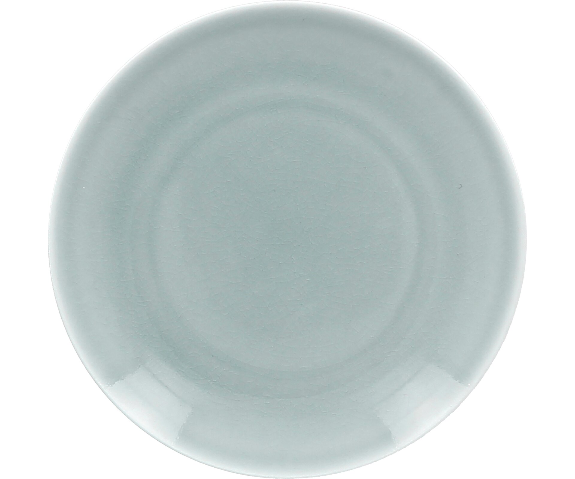 Coupteller flach 290 mm plain-blue Vintage