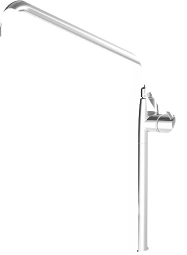 Gastro-Hebelmischer 3/4" mit Schwenkauslauf A 450 ganzchrom