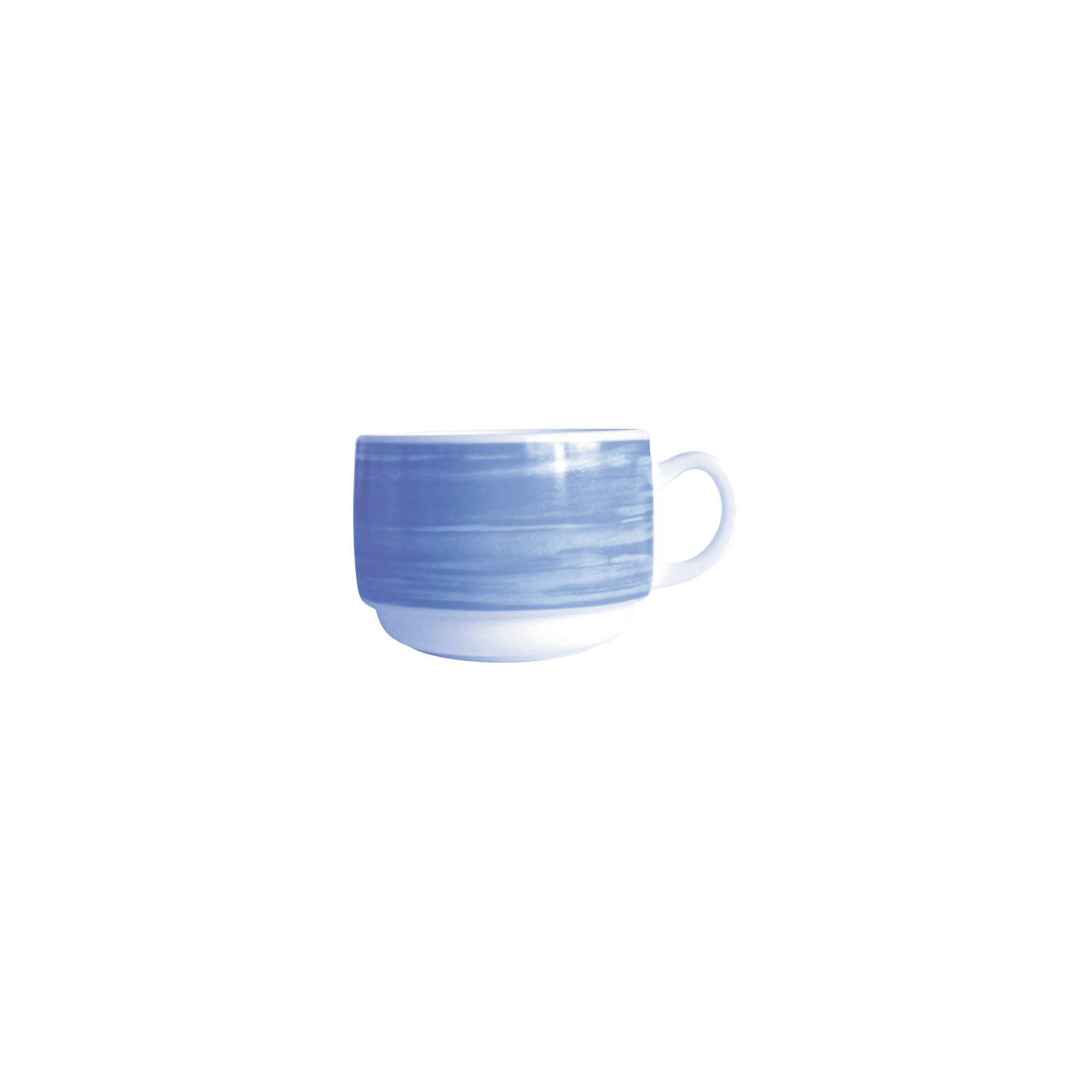Gastronomie Tasse stapelbar 78 mm / 0,19 l blau