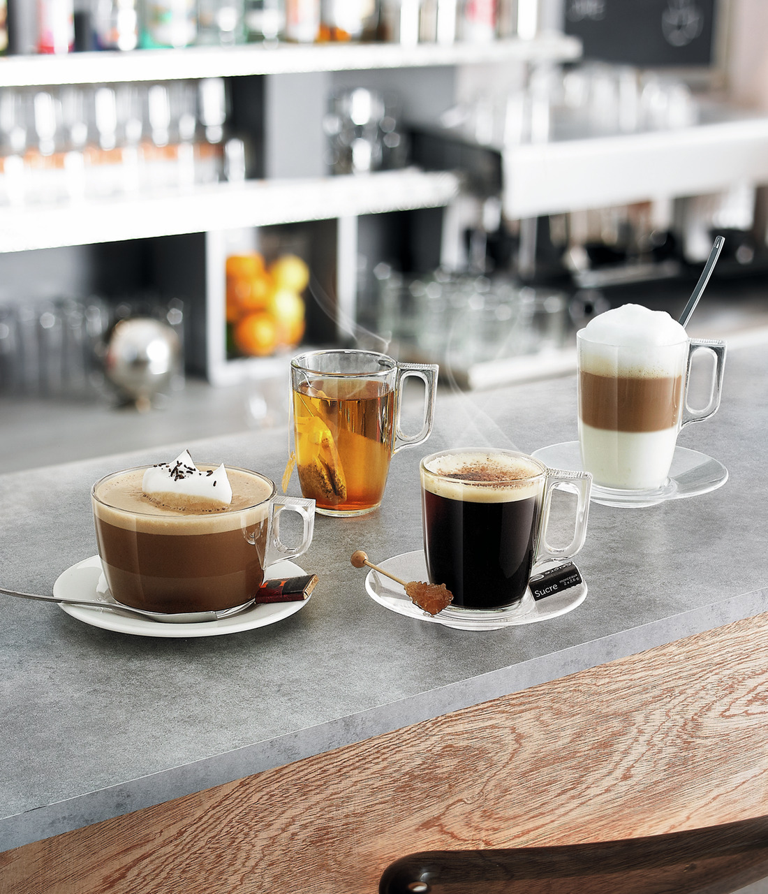 Tasse stapelbar 58 mm / 0,09 l transparent